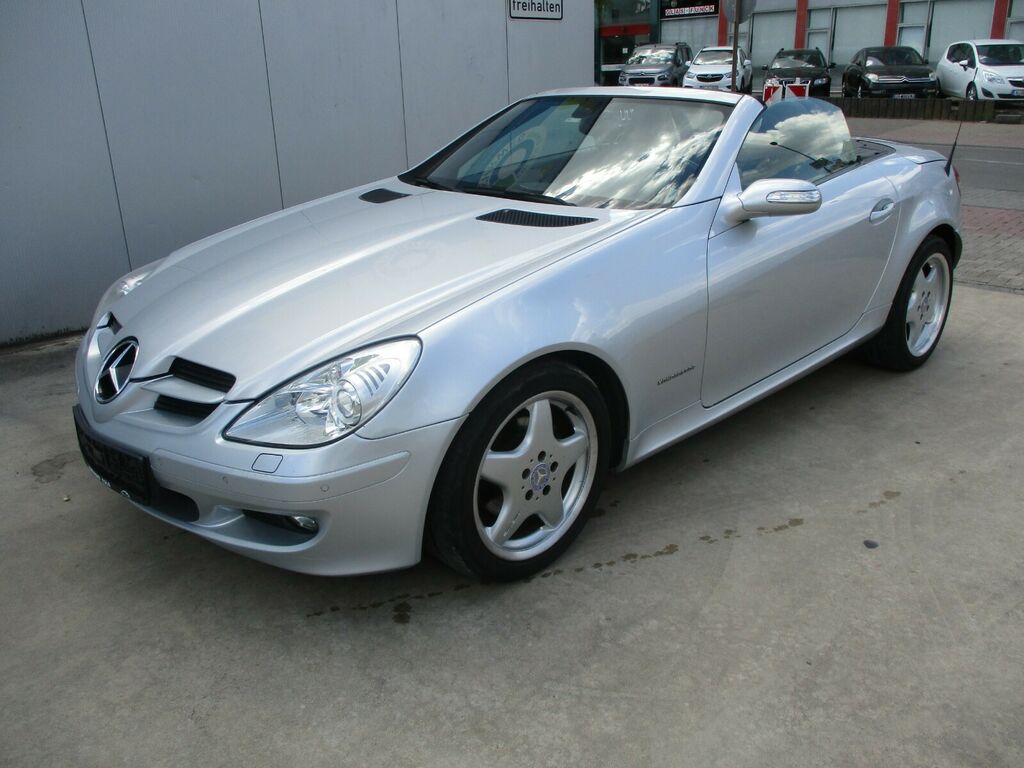 Left hand drive MERCEDES SLK CLASS Roadster 200 Kompressor